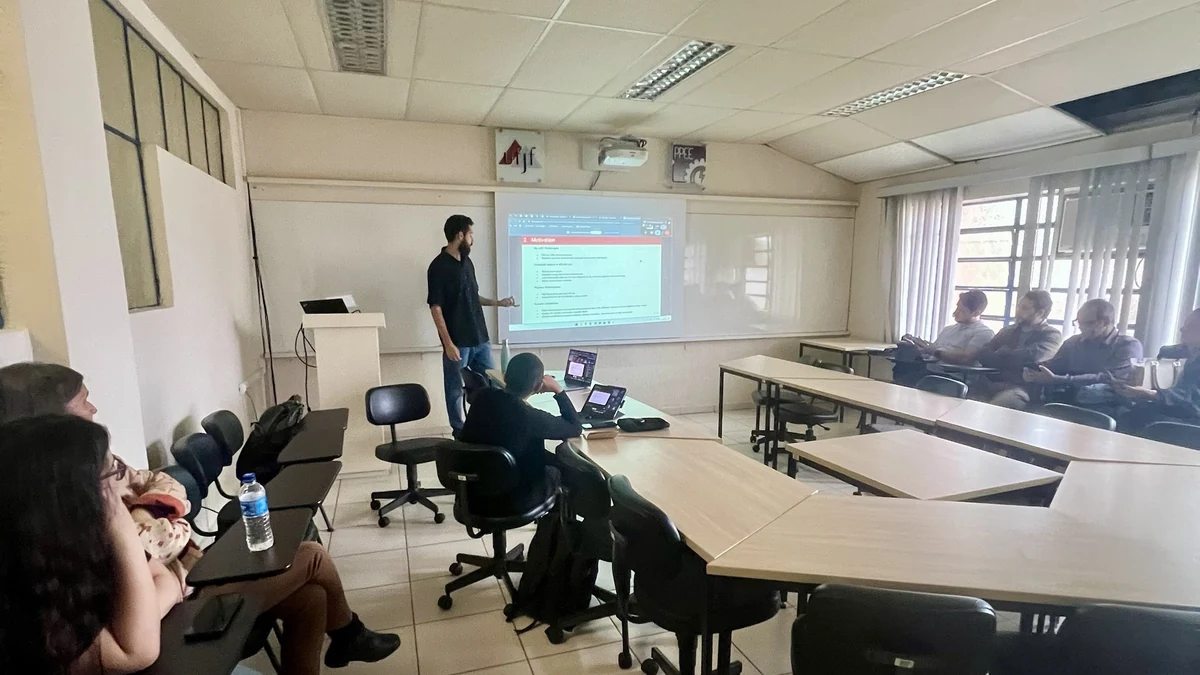 Mateus Hufnagel Defends His Doctorate on Calorimeter Crosstalk